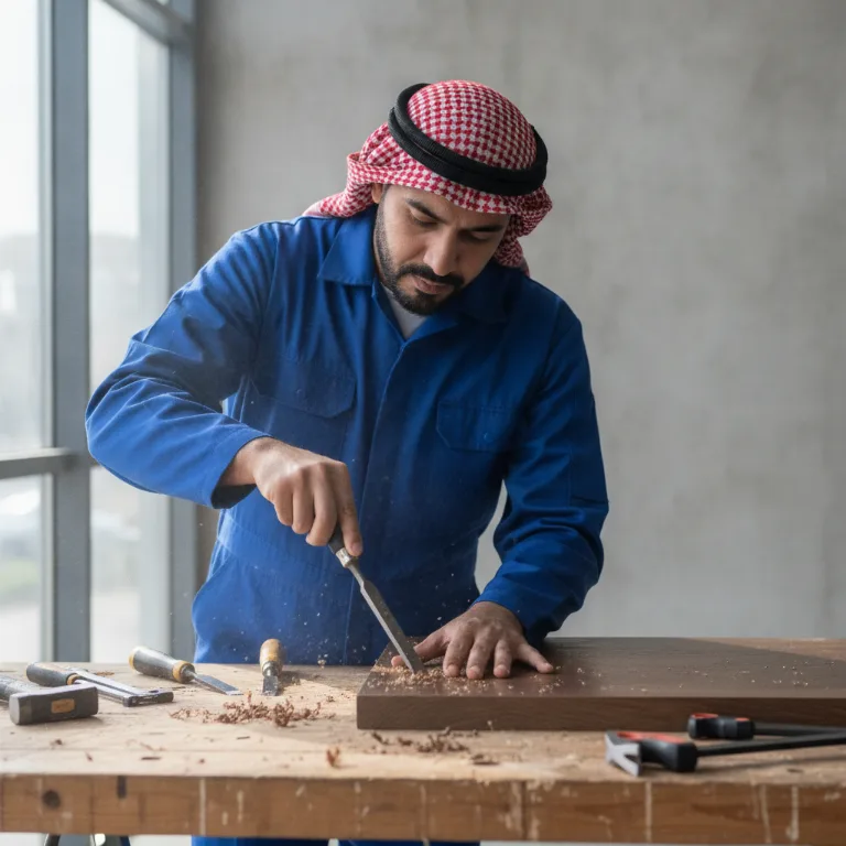 نجار خدمة في مدينة زايد